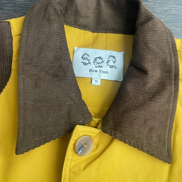 Sea New York NWOT Clyde Barn Jacket in Yellow - Picture 7 of 15